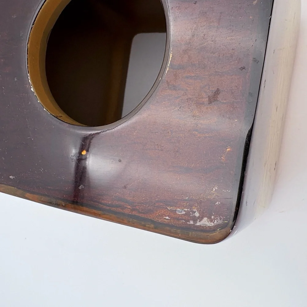 Veratex Gold and Brown Decorative Tissue Cover and Soap Dish